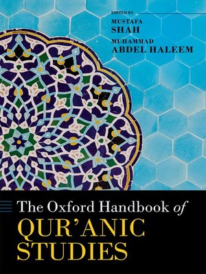 cover image of The Oxford Handbook of Qur'anic Studies
